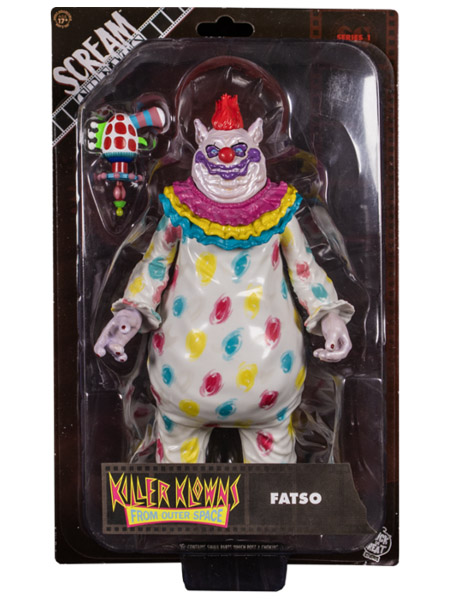 Trick or Treat Studios Scream Greats Killer Klowns from Outer Space 8 Inch Scale Action Figure Set of 3